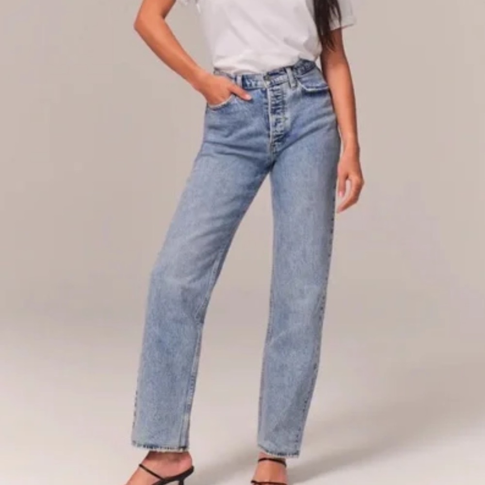 Abercrombie Dad Jeans